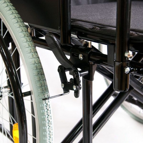 Кресло-коляска механическая 711AE (51см) (ткань) колеса пневмо фото 9