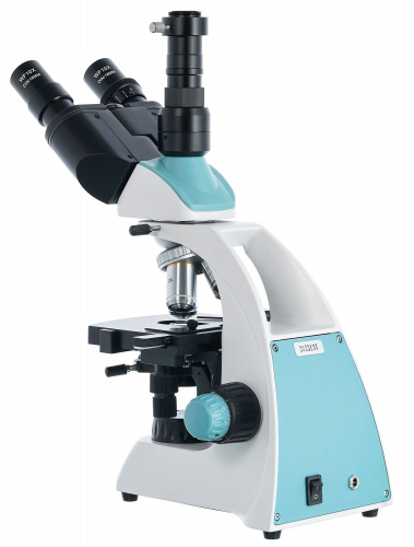 Микроскоп цифровой Levenhuk D400T, 3,1 Мпикс, тринокулярный фото 4