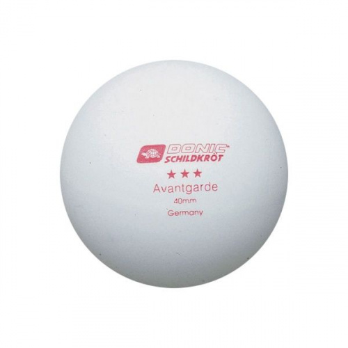 Мячики для настольного тенниса Donic Avantgarde 3, 6 штук, белый фото 2