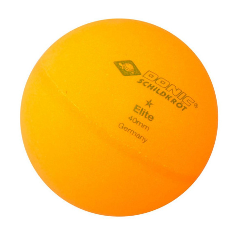 Мячики для настольного тенниса Donic Elite 1, 6 штук, оранжевый фото 2