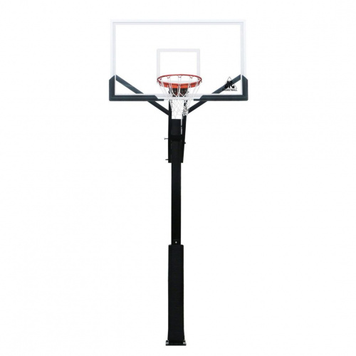Баскетбольная стационарная стойка DFC ING60U 152x90см (четыре короба)