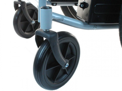 Кресло-коляска электрич.Титан LY-EB103-119 (шир.сид. 42см) с санитарным оснащ. фото 2