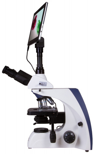 Микроскоп цифровой Levenhuk MED D30T LCD, тринокулярный фото 9