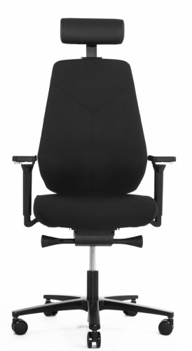 Кресло FALTO-PROFI-TILFORD 1804-22H (Черн каркас / обивка ткань SV280-3401 BLACK)