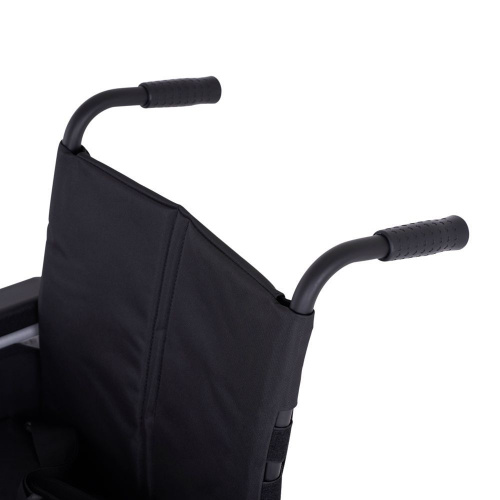 Кресло-коляска механ. MEYRA EuroChair2 2.750 (38см) пневмо колеса, цв.рамы серебро фото 16