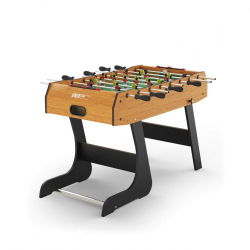 Игровой стол складной UNIX Line Футбол - Кикер (122х61 cм) Wood GTSFU122X61WD