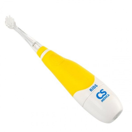 Электрическая звуковая зубная щетка CS Medica SonicPulsar CS-561 Kids (желтая) фото 3