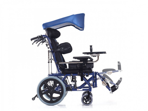 Кресло-коляска детское Ortonica Olvia 20 UU с капюшоном 38 см фото 12