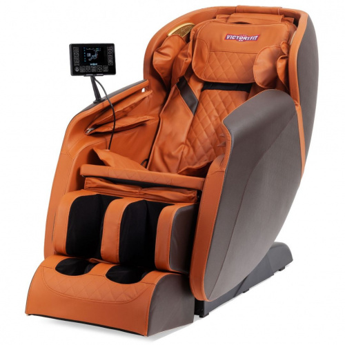 Массажное кресло VictoryFit VF-M15 Оранжевый-серый