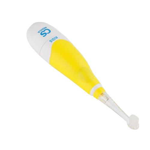 Электрическая звуковая зубная щетка CS Medica SonicPulsar CS-561 Kids (желтая) фото 22