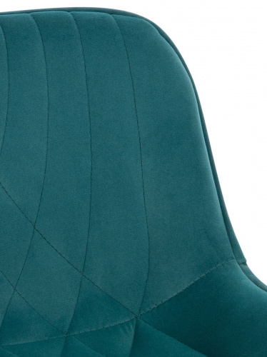 Барный стул Everprof Grace Black Ткань Темно-зеленый фото 3