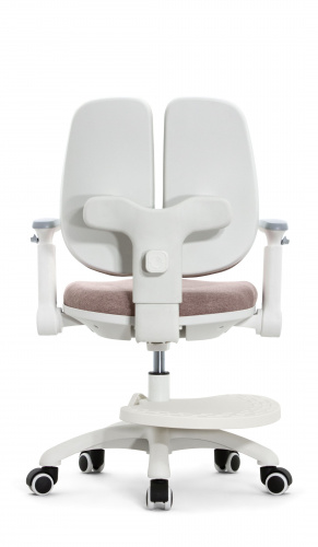 Кресло FALTO KIDS MAX DUO-P, ППУ латекс, спинка корсет, подножка, подлокотник 3D, обивка РОЗОВЫЙ фото 4