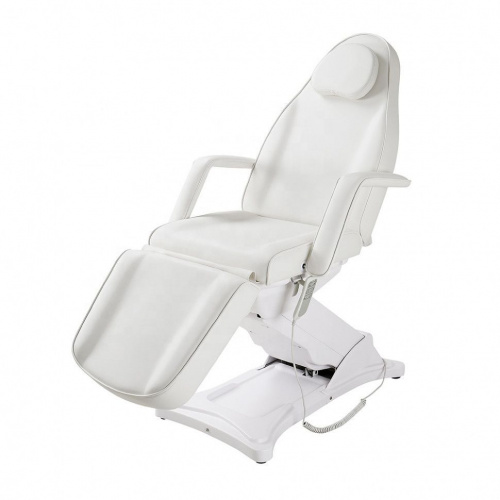 Косметологическое кресло электрическое 3 мотора Med-Mos ММКК-3 КО-176DP цвет кремовый