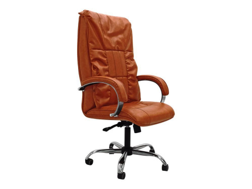 Массажное кресло EGO BOSS EG-1001 (кожа+арпатек) ELITE Стандарт (карамель) фото 4