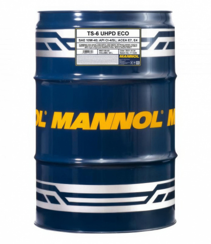 7106 MANNOL TS-6 UHPD ECO 10W40 60 л. Cинтетическое моторное масло 10W-40