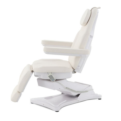 Косметологическое кресло электрическое 3 мотора Med-Mos ММКК-3 КО-177DP-03 с ножн. педалью и пульто фото 3