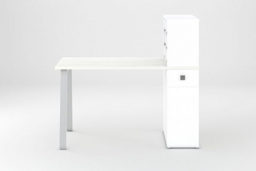 Маникюрный стол FORMIX (12889) Дуб крафт белый / Белый снег фото 13