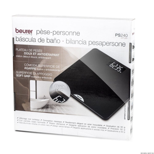 Весы Beurer PS240 напольные электронные фото 3
