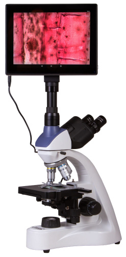 Микроскоп цифровой Levenhuk MED D10T LCD, тринокулярный фото 22