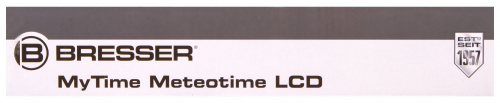 Часы настенные Bresser MyTime Meteotime LCD, черные фото 19