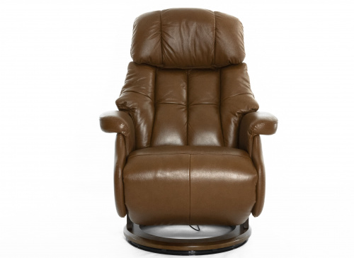 Кресло Relax Lux Electro S16099RWB_КОЖА (034 COGNAC / 029WALNUT ) фото 7