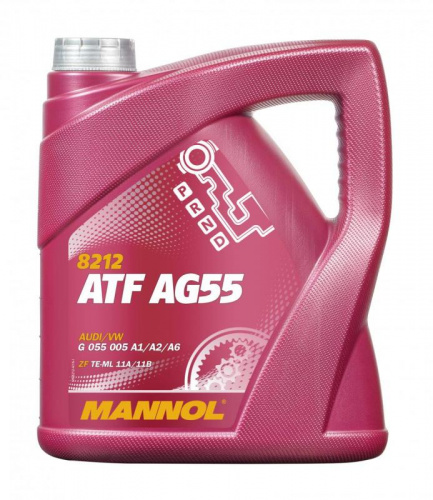 8212 MANNOL ATF AG55 4 л. Синтетическая трансмиссионная жидкость