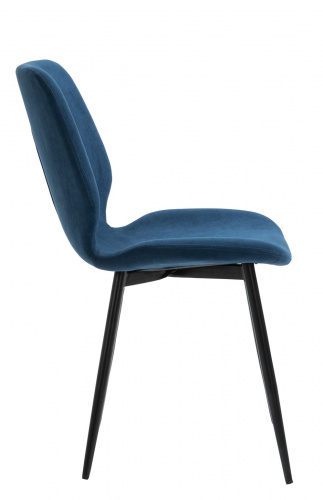 Обеденный стул Everprof Boom Ткань Синий фото 4