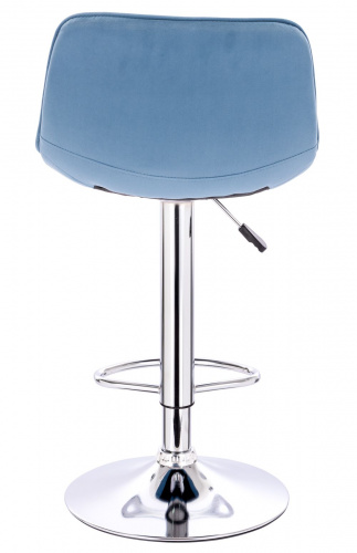 Барный стул Everprof Cooper Ткань Голубой фото 4