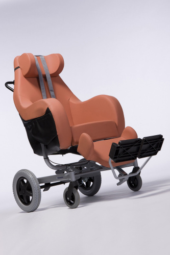 Кресло-коляска Vermeiren Coraille XXL (Vermeiren NV, Бельгия) (цвет оранжевый)