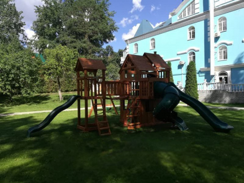 Детская деревянная площадка IgraGrad Premium Великан 4 (макси) фото 7
