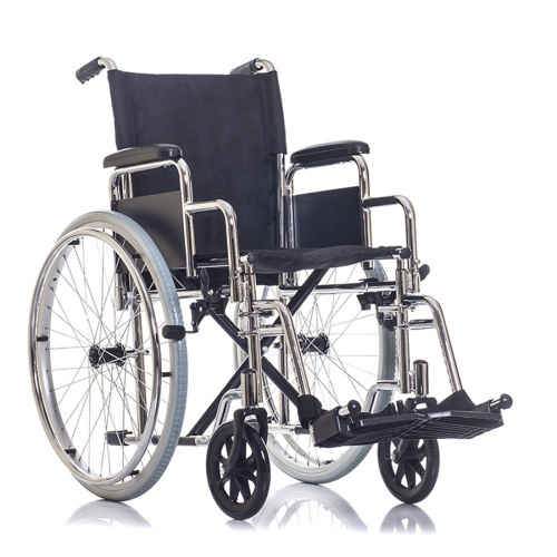 Кресло-коляска Ortonica BASE 130 (BASE 135 new) 17" UU ( 43 см), хром.рама
