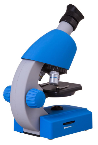 Микроскоп Bresser Junior 40x-640x, синий фото 5