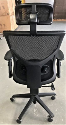 Кресло Expert STAR OFFICE ERGO STE-MF01S Т-01 ( 3D поясница, 4D подголовник, черный / каркас черн) фото 6