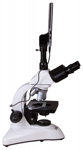 Микроскоп цифровой Levenhuk MED D25T LCD, тринокулярный фото 4