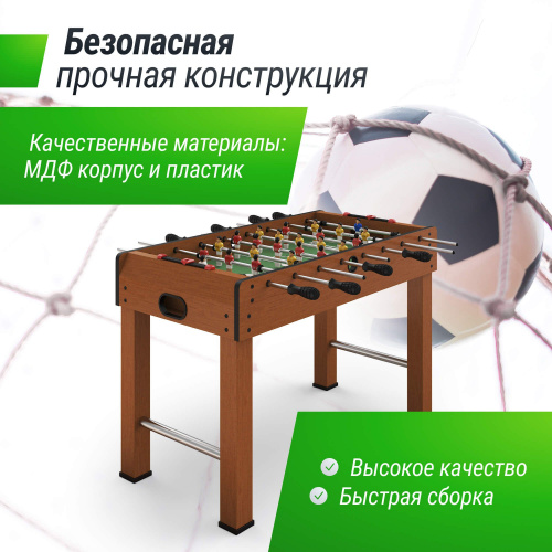Игровой стол UNIX Line Футбол - Кикер (121х61 cм) Wood GTSU121X61WD фото 6