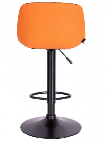 Барный стул Everprof Smile Black Экокожа Оранжевый фото 6