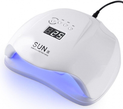 Гибридная лампа для сушки ногтей SUNUV SUN X UV/LED, 54 Вт