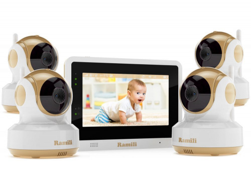 Видеоняня Ramili Baby RV1500X4 (четыре камеры в комплекте)