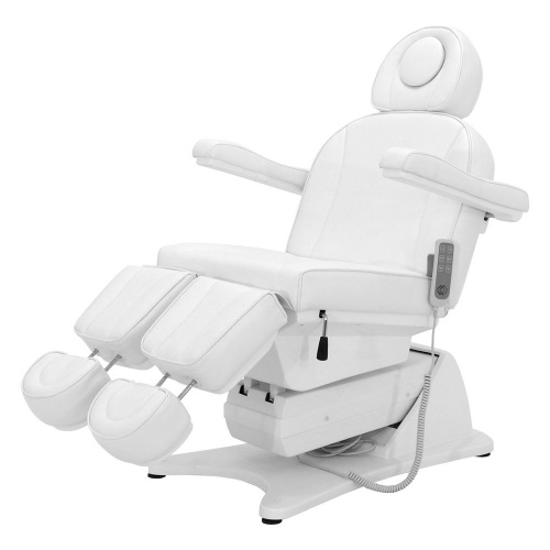 Кресло косметологическое электрическое ММКП-3 (КО-193Д) 8-секций (белый) фото 8