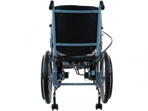 Кресло-коляска электрич.Титан LY-EB103-119 (шир.сид. 42см) с санитарным оснащ.