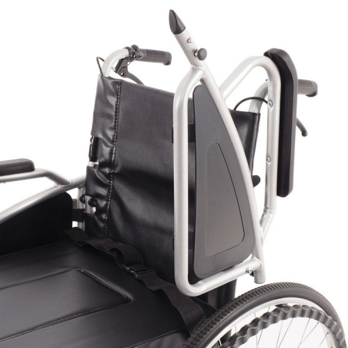 Кресло-коляска механическая МЕТ 962 (17016) (ширина сид. 45 см) с туалетным оснащением фото 2