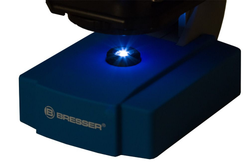 Микроскоп Bresser Junior 40x-640x, синий фото 3