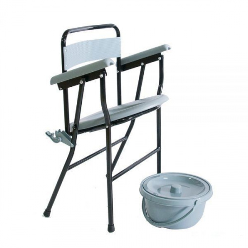 Кресло-стул с санитарным оснащением Мега-Оптим HMP-460 фото 2