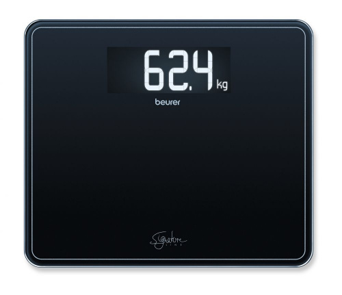 Весы Beurer GS410 Signature Line стеклянные цвет черный