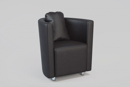 Кресло для ожидания Manzano Rumba (черный) фото 4