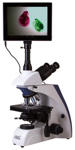 Микроскоп цифровой Levenhuk MED D30T LCD, тринокулярный фото 5