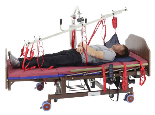 Кронштейн с ремнем для перемещения пациента на электрическом подъемнике 320.00 в горизонтальном положении (320.32) фото 9