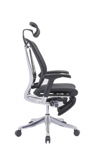 Кресло Expert Spring RSPM 01 (сетка черная/каркас черн с подножкой) фото 3