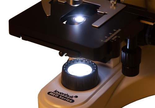 Микроскоп цифровой Levenhuk MED D10T LCD, тринокулярный фото 3