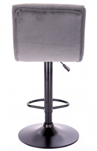 Барный стул Everprof Richy Ткань Серый фото 4